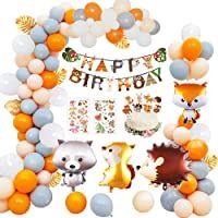 MMTX Decoraciones de Fiesta de- Feliz Cumpleaños Ballon Banner- para niña Pequeña Fiesta de Cumpleaños de Dama de niño…